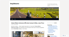 Desktop Screenshot of lexyleksono.com